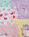 Kidz Too Brief Pack Of 5 Underwear Girls Bunny Love