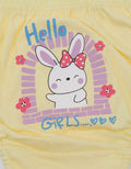 Kidz Too Brief Pack Of 5 Underwear Girls Bunny Love