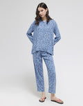 Nevada Long Sleeve Pyjama Pants Dots Combine