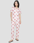 Nevada Short Sleeve Pyjama Pants Love Daisy