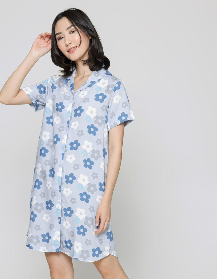 Nevada Short Sleeve Midi Dress Love Daisy