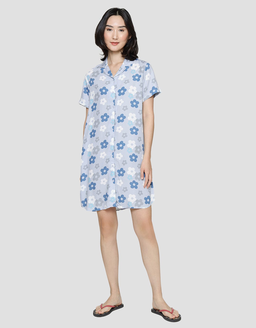 Nevada Short Sleeve Midi Dress Love Daisy