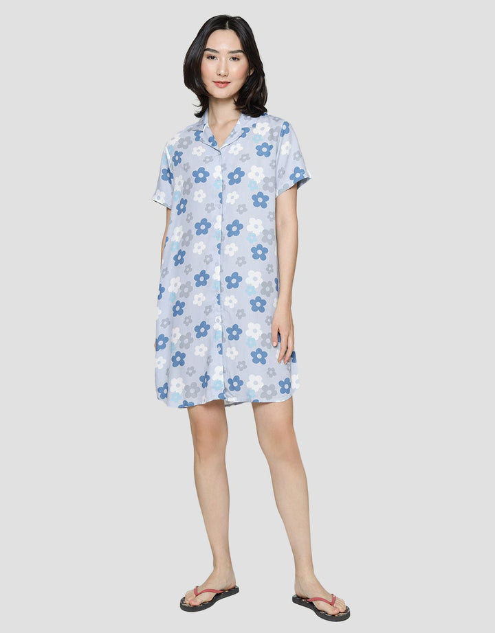 Nevada Short Sleeve Midi Dress Love Daisy