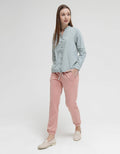 Triset Plain Casual Classic Blouse for Women