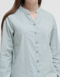 Triset Plain Casual Classic Blouse for Women