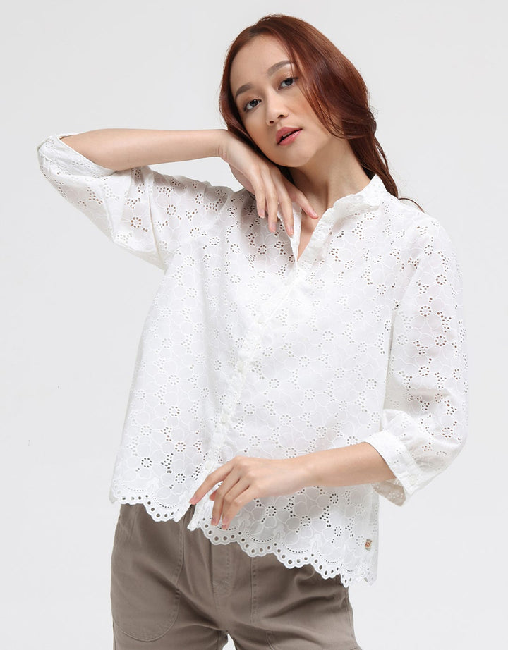 Triset Casual Lace Blouse