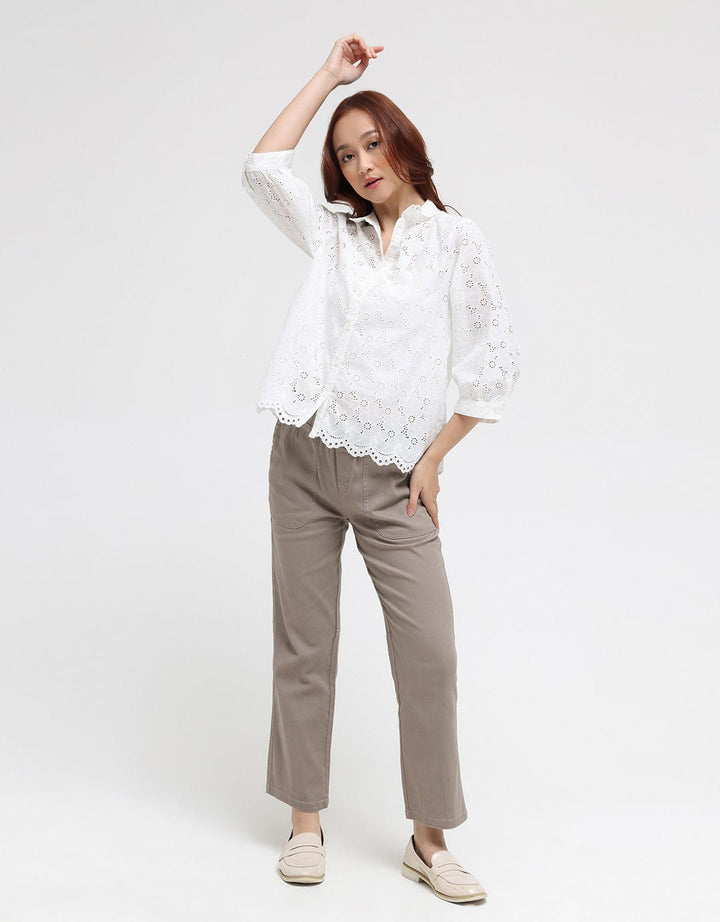 Triset Casual Lace Blouse