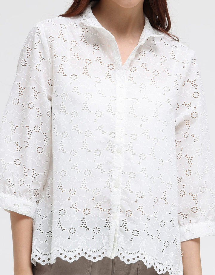 Triset Casual Lace Blouse