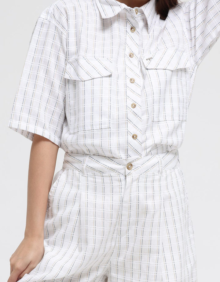 Triset Long Pants Full Print Stripe