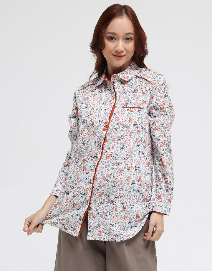 Triset Casual Flower Motif Blouse