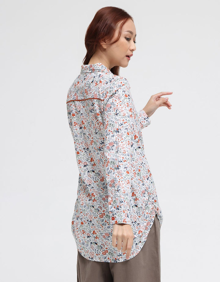 Triset Casual Flower Motif Blouse