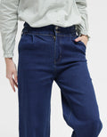 Triset Casual Cullote Jeans Wanita