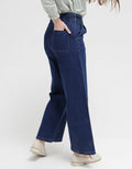 Triset Casual Cullote Jeans Wanita