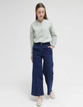 Triset Casual Cullote Jeans Wanita