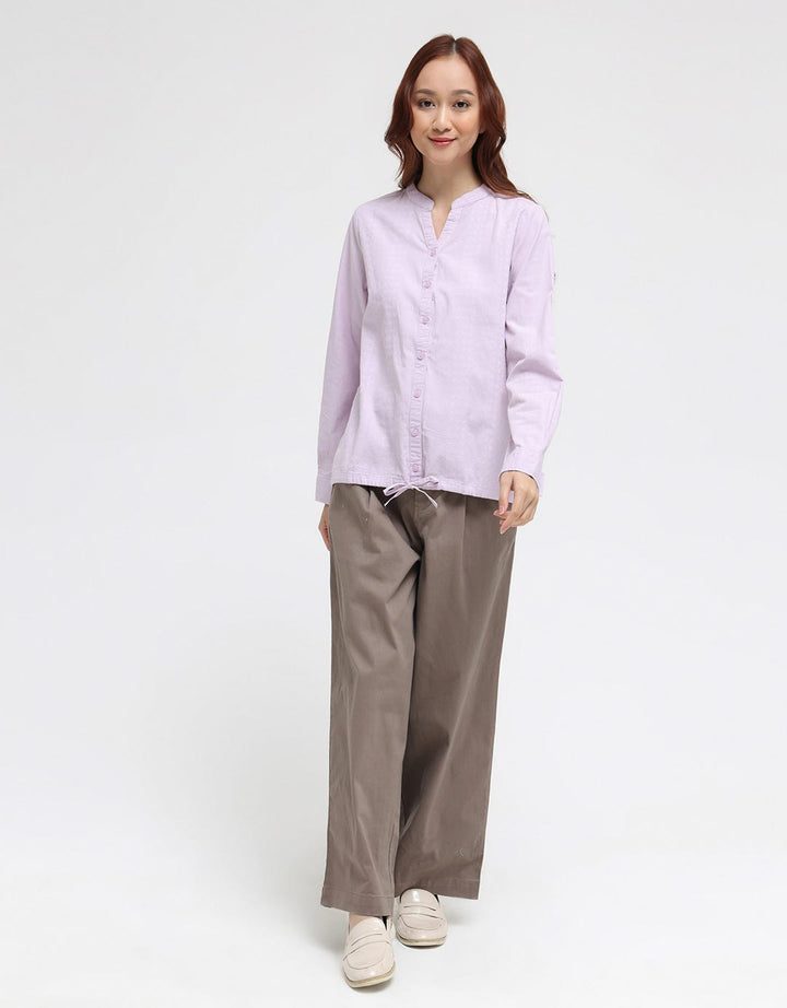 Triset Casual Sanghai Drawstring Blouse Wanita