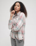 Triset Casual Plaid Blouse