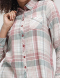 Triset Casual Plaid Blouse