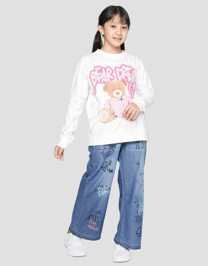 Nevada Bear Crew Sweater for Girls