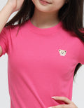 Nevada Bear Embro Kaos Anak Perempuan
