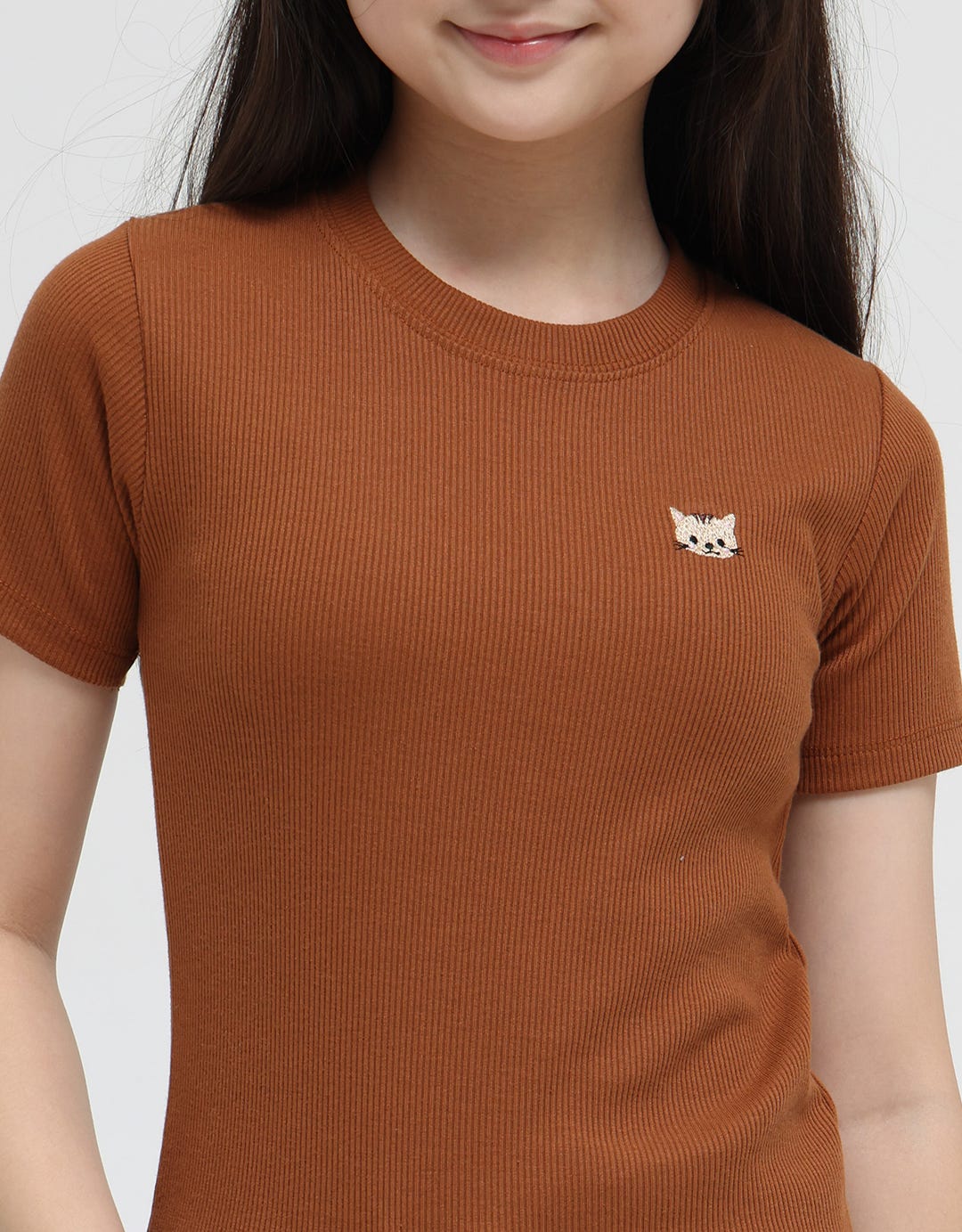 Nevada Cat Embro Kaos Anak Perempuan