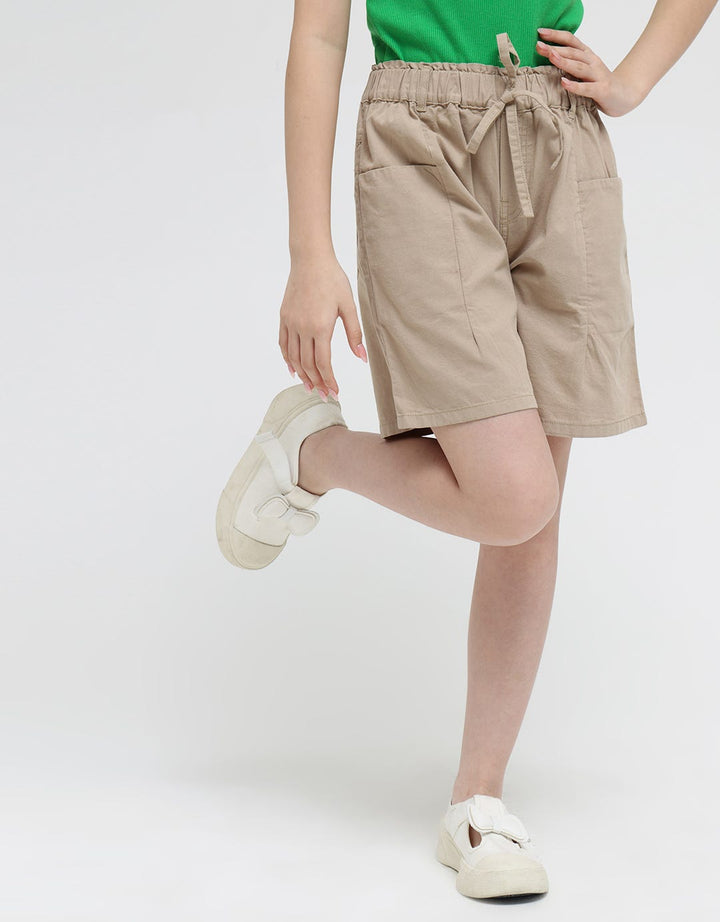 Nevada Short Pants Bermuda Woven With Waist Strap