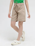 Nevada Short Pants Bermuda Woven With Waist Strap