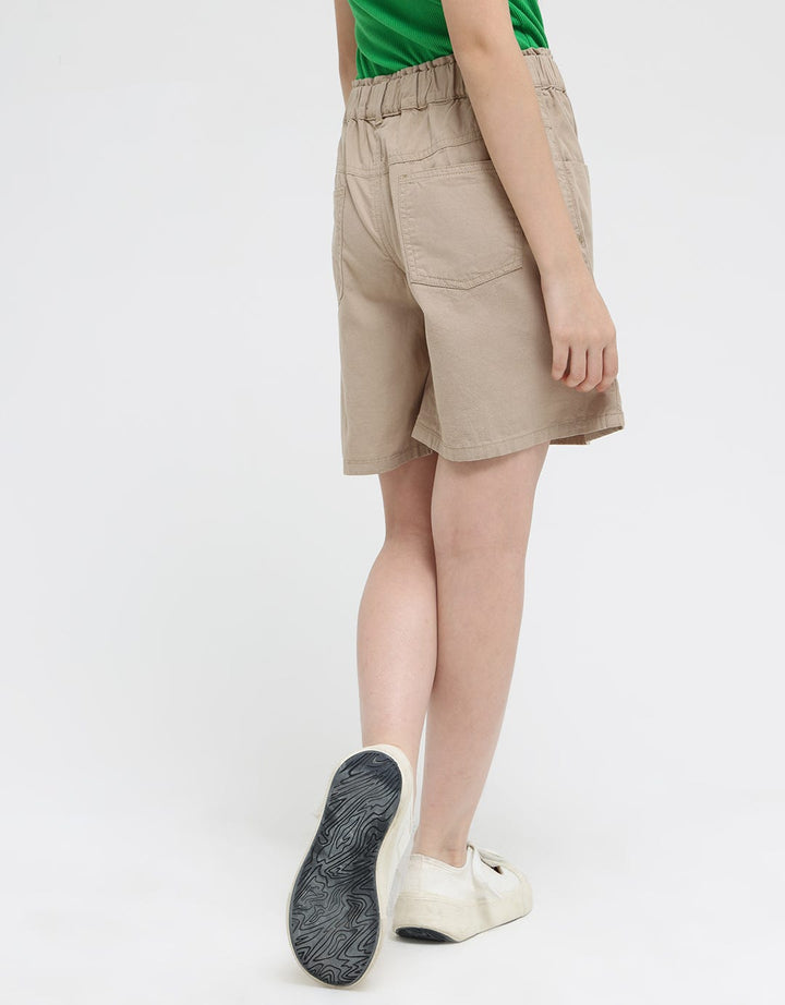 Nevada Short Pants Bermuda Woven With Waist Strap