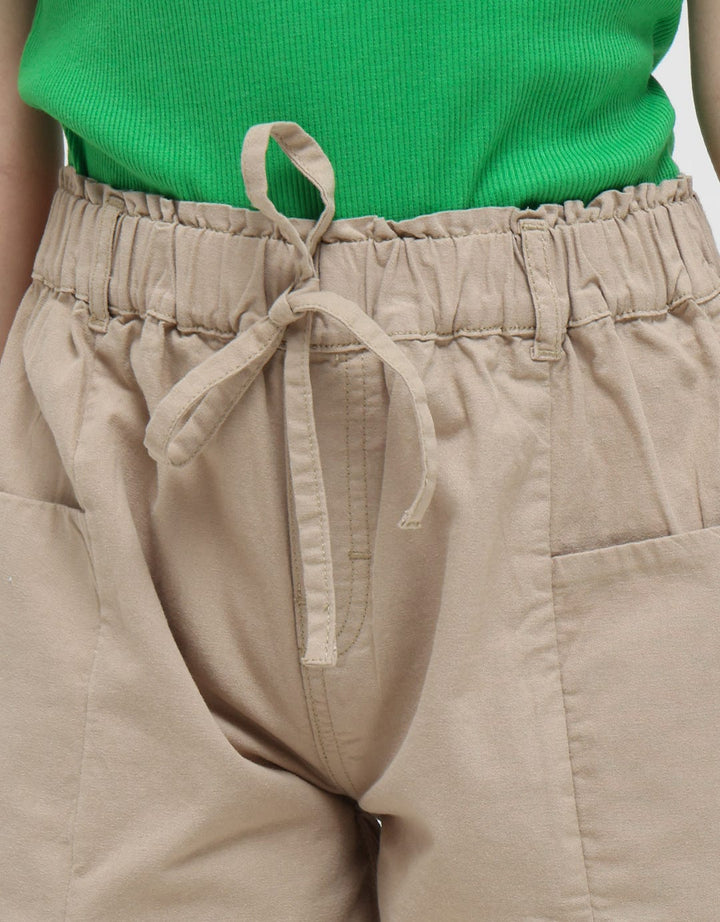 Nevada Short Pants Bermuda Woven With Waist Strap