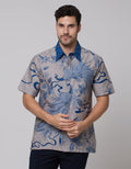 Arjuna Weda Men's Cendrawasih Batik Shirt