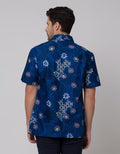 Arjuna Weda Hem Batik Kembang Kawung Pria