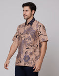 Arjuna Weda Men's Cendrawasih Batik Shirt
