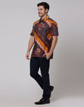 Arjuna Weda Hem Batik Moderen Pria