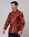 Arjuna Weda Kawung Flower Shirt
