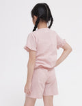 Little M Top - Bottom Set Woven Kotak