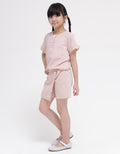 Little M Top - Bottom Set Woven Kotak