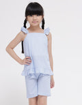 Little M Top - Bottom Set Woven Salur