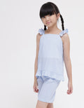Little M Top - Bottom Set Woven Salur
