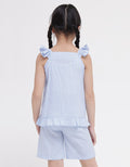 Little M Top - Bottom Set Woven Salur