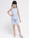 Little M Top - Bottom Set Woven Salur