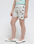 Little M Short Pants Full Print Mix Cat