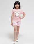 Little M Short Pants Full Print Mix Bunny