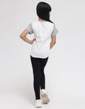 Little M Caticorn Print Kaos Anak Perempuan