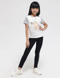 Little M Caticorn Print Kaos Anak Perempuan
