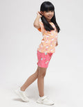 Little M Space 2 Print Kaos Anak Perempuan