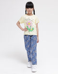 Little M Short Sleeve T-Shirt Flower Good Girls