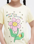 Little M Short Sleeve T-Shirt Flower Good Girls