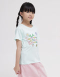 Little M Short Sleeve T-Shirt Flower Mom's Favorite