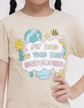 Little M Short Sleeve T-Shirt Print Flower Statement