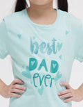 Little M Short Sleeve T-Shirt Print Best Dad Ever