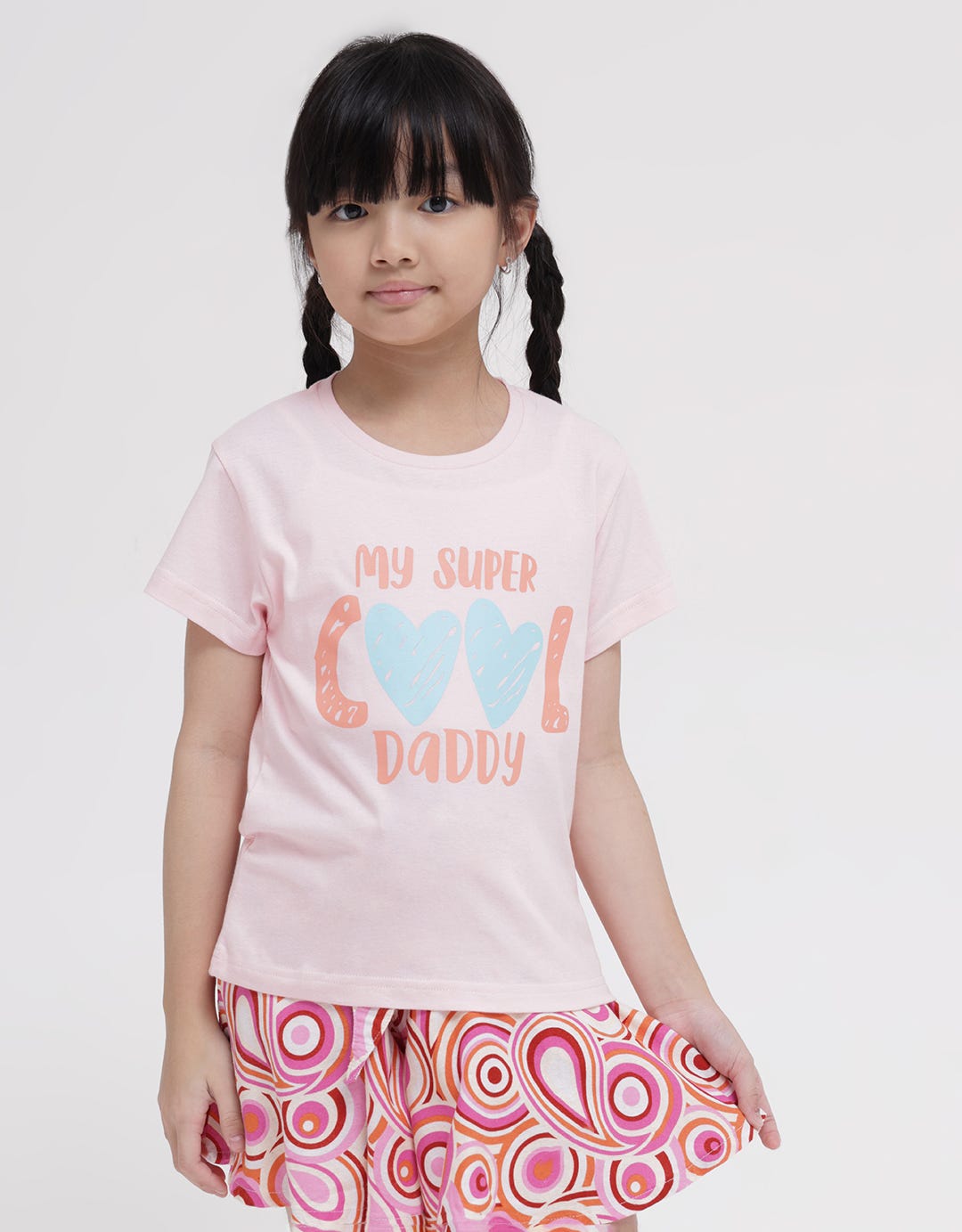 Little M Short Sleeve T-Shirt Print Cool Daddy
